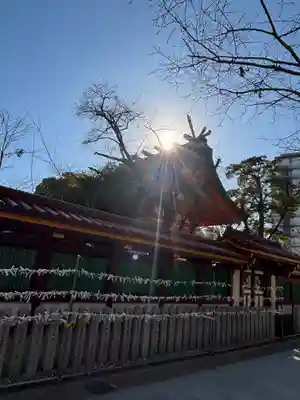 生田神社の本殿・本堂
