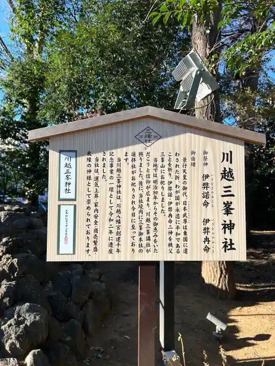 川越八幡宮境内 三峯神社(埼玉県)