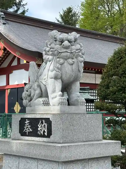 北海道護國神社の狛犬
