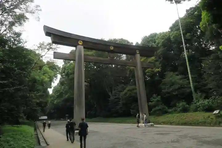 明治神宮の鳥居