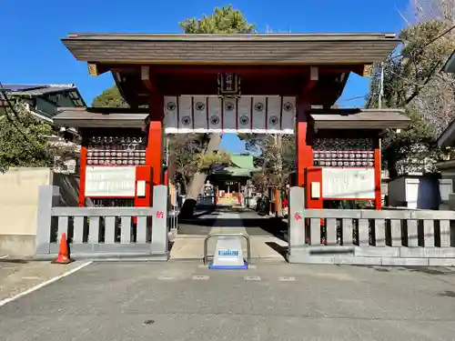 五方山熊野神社の山門・神門