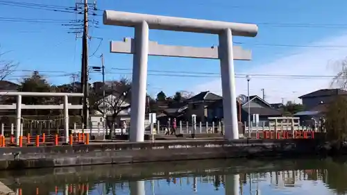 息栖神社の鳥居