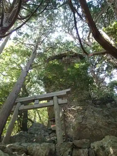 山方比古神社の鳥居