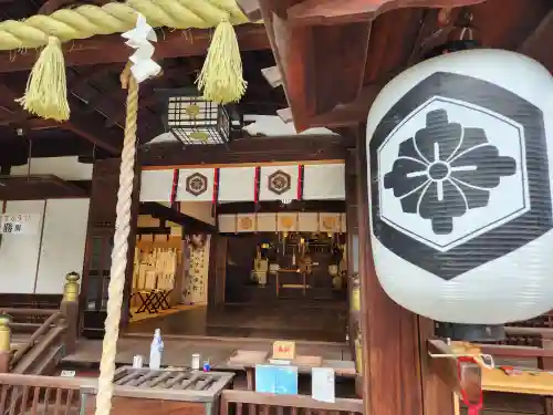 芦屋神社の本殿・本堂