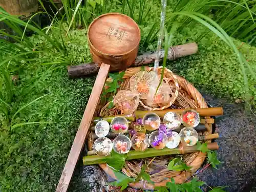 祇王寺の手水舎