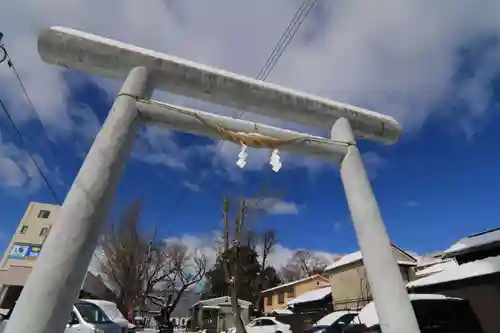 阿邪訶根神社の鳥居