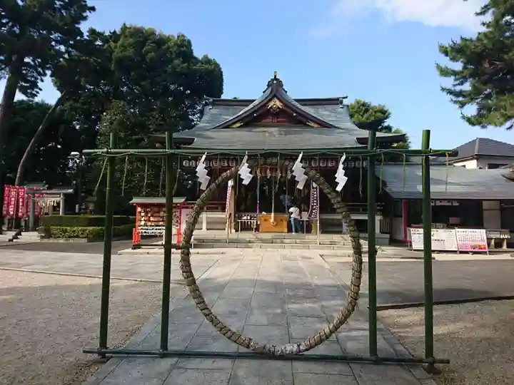 中野沼袋氷川神社の本殿・本堂