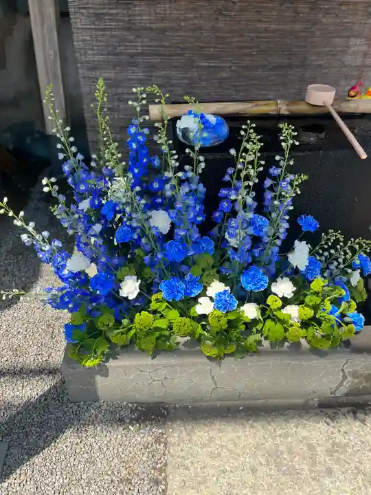 上尾御嶽神社の手水舎