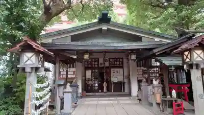 洲嵜神社の本殿・本堂