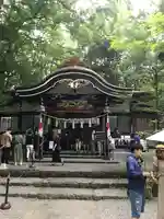 新屋山神社の本殿・本堂