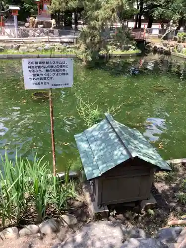 真清田神社の庭園