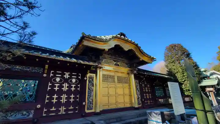 上野東照宮の本殿・本堂