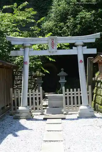 叶神社 (西叶神社)の鳥居