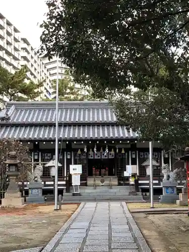 田蓑神社の本殿・本堂