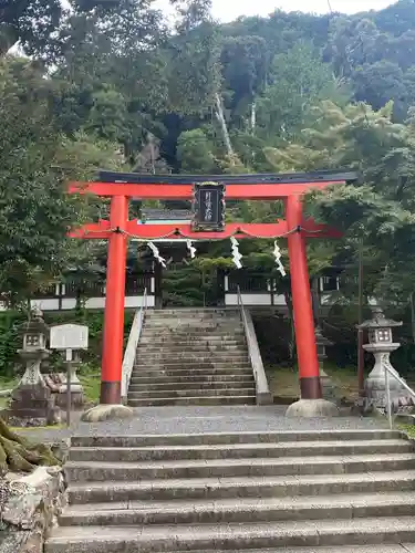 月読神社（松尾大社摂社）の鳥居