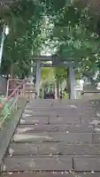 弥生神社の鳥居