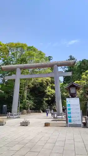 鹿島神宮の鳥居