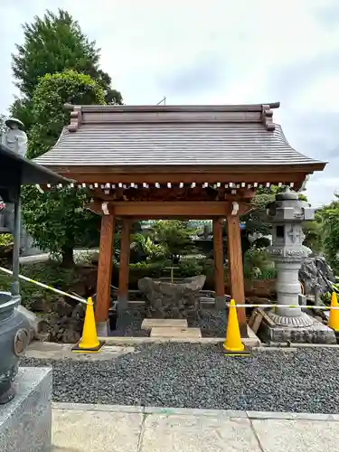 長泉寺の手水舎