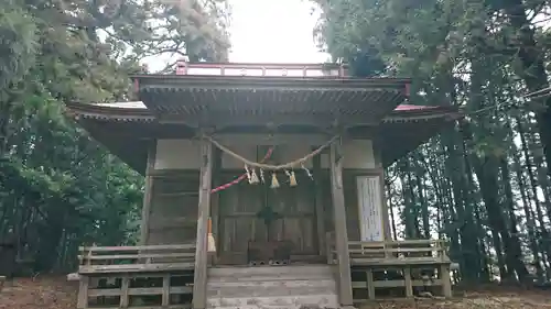 表刀神社の本殿