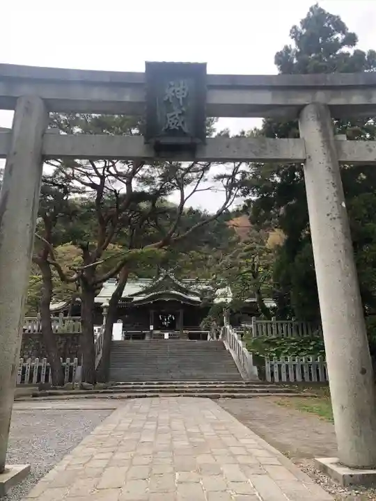函館八幡宮の鳥居
