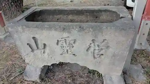青梅神社の手水舎
