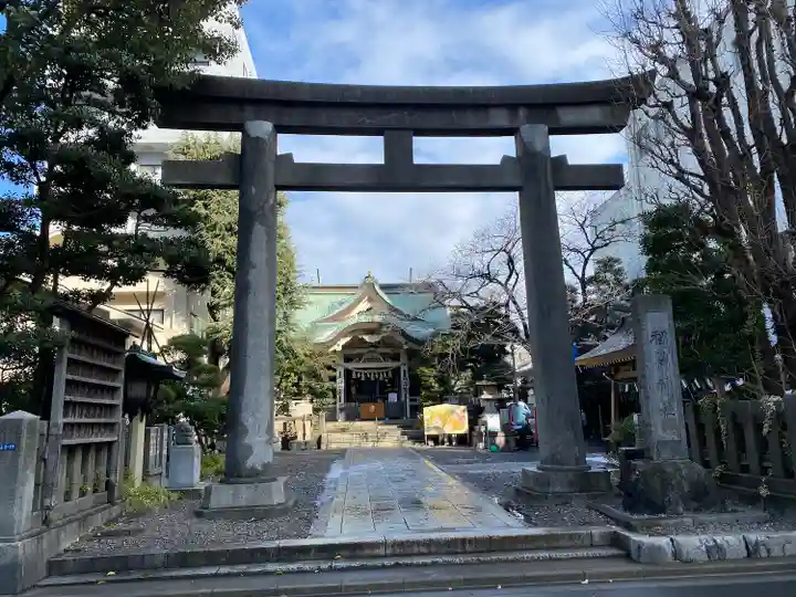 猿江神社の鳥居