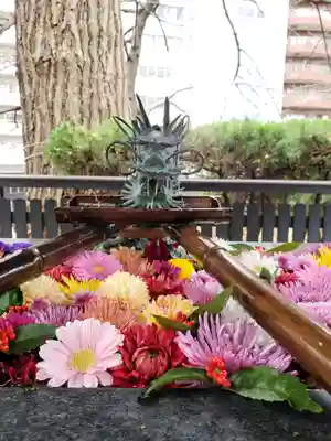 熊野神社の手水舎