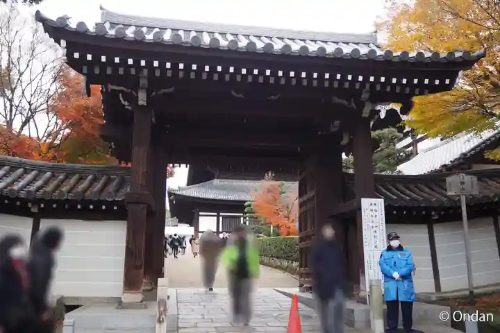 東福禅寺(東福寺)の山門・神門
