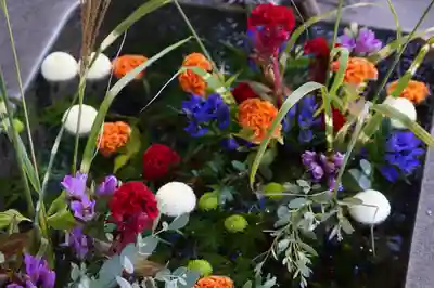 東海市熊野神社の手水舎