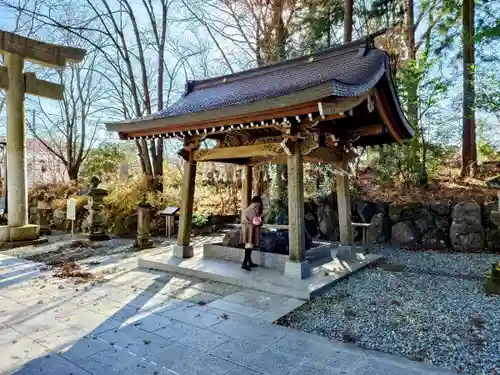 富士山東口本宮 冨士浅間神社の手水舎