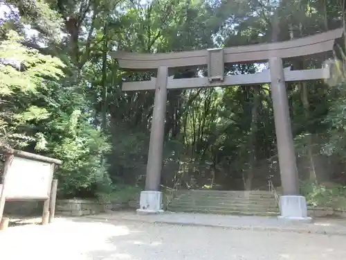 槵觸神社の鳥居