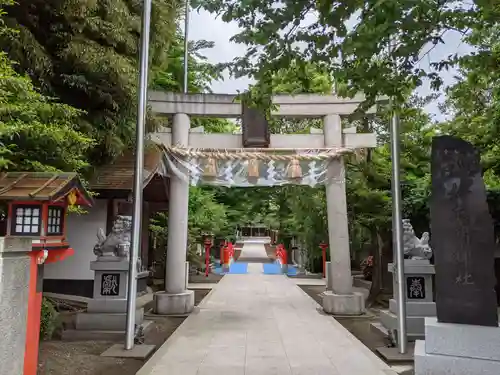 鈴鹿明神社の鳥居