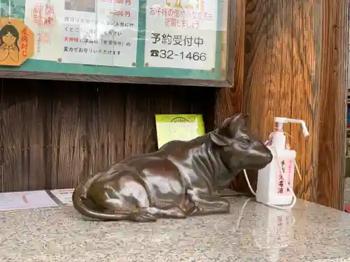 飛驒天満宮の像