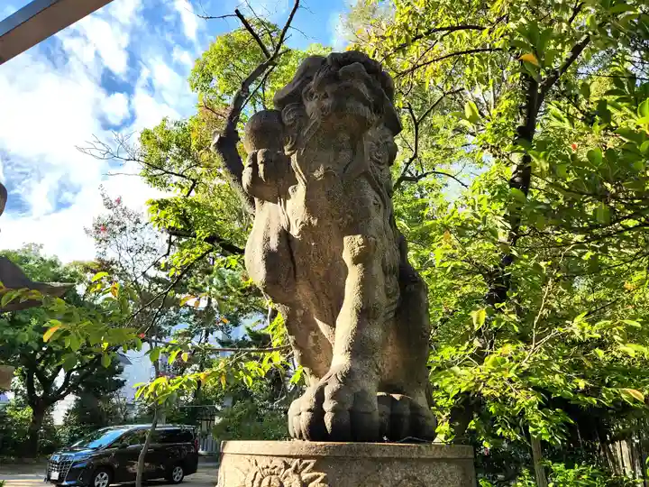 豊崎神社の狛犬
