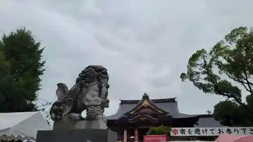 富知六所浅間神社の狛犬