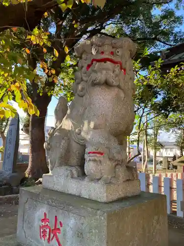 熊野神社の狛犬