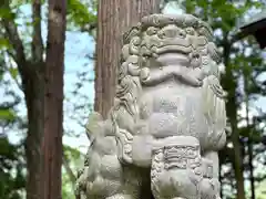 山家神社の狛犬