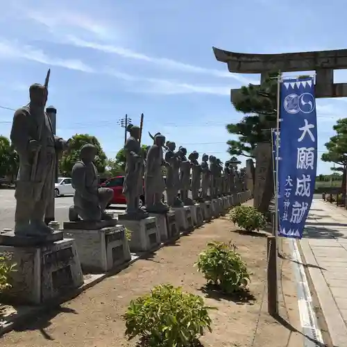 赤穂大石神社の像