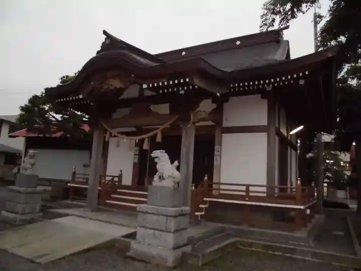 妻田神社の本殿・本堂