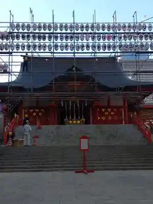 花園神社の本殿・本堂