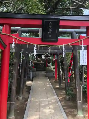 岡村天満宮の鳥居