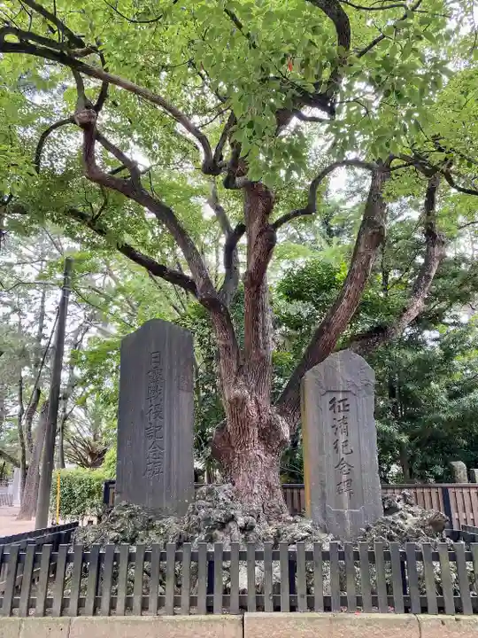 意富比神社の自然