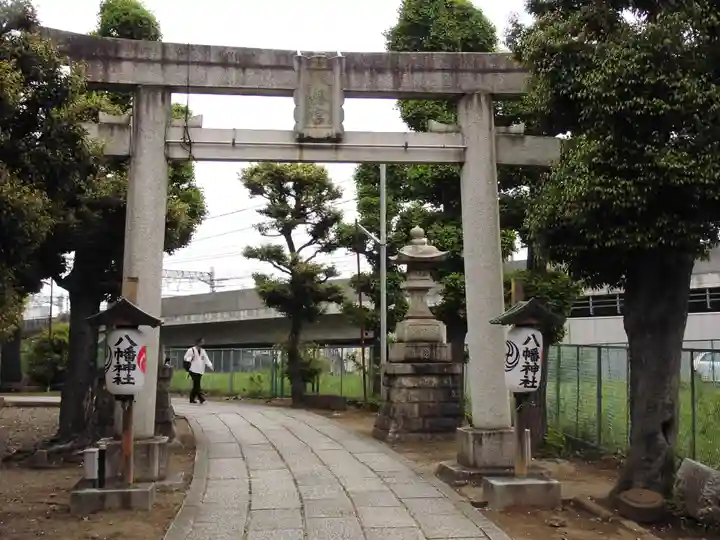 赤羽八幡神社の鳥居