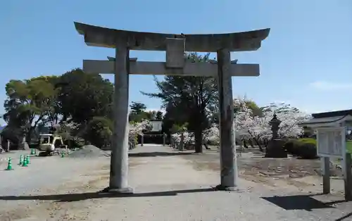 長野水神社の鳥居