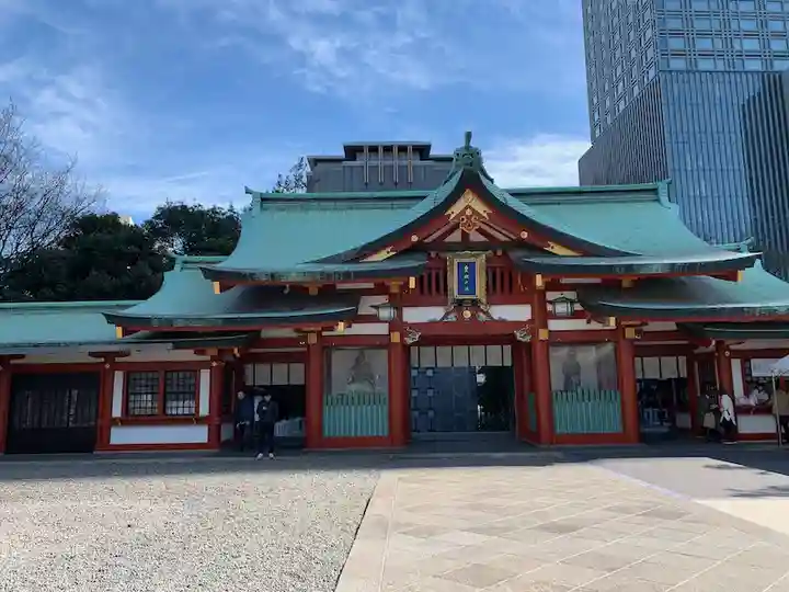 日枝神社の山門・神門