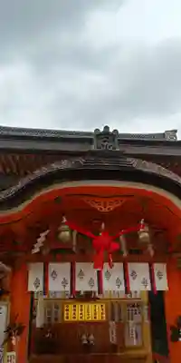 地主神社の本殿・本堂