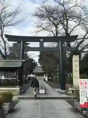 松陰神社の鳥居