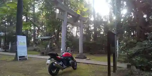 蛟蝄神社奥の宮の鳥居