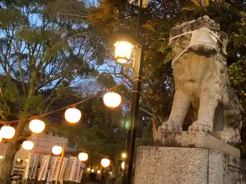 平塚八幡宮の狛犬