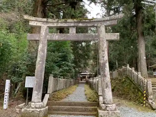 岩戸神社の鳥居